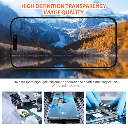 Écran LCD iPhone 14 Pro avec numériseur tactile haute réactivité noir A2892
