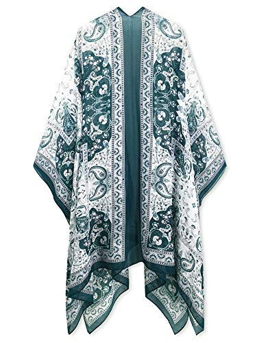 Image of Moss Rose Women Summer Bikini Kimono Bathing Suit Cover Ups for Swimwear