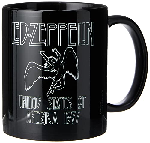 Mug de cerámica negro Led Zeppelin 11 oz miniatura 1