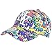 Hip Hop Honour Casquette Enfant Blanche et Violette Pop Art Dessins Animes Baseball Boom 7 a 11 Ans - Garçon