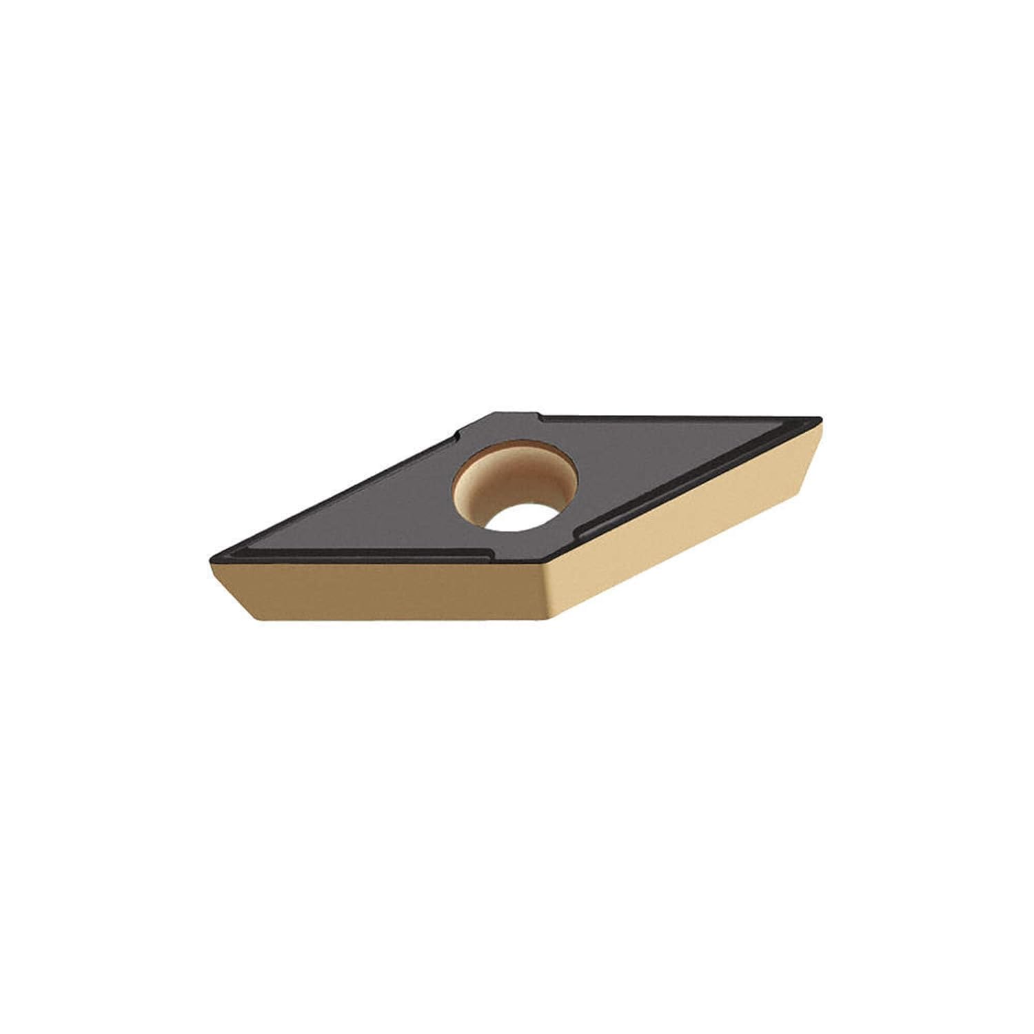VBGT110304-PF5 WSM30 Carbide Tiger-Tec Positive Indexable Turning Insert, 1/64" Corner Radius, 1/4" IC, 1/8" Thick, 0.008" - 0.024" Depth of Cut (Pack of 10)