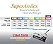 Super Assilex Flexible Sanding Sheets, Peach K-1500, Hook & Loop, 191-2505, 25 Sheets
