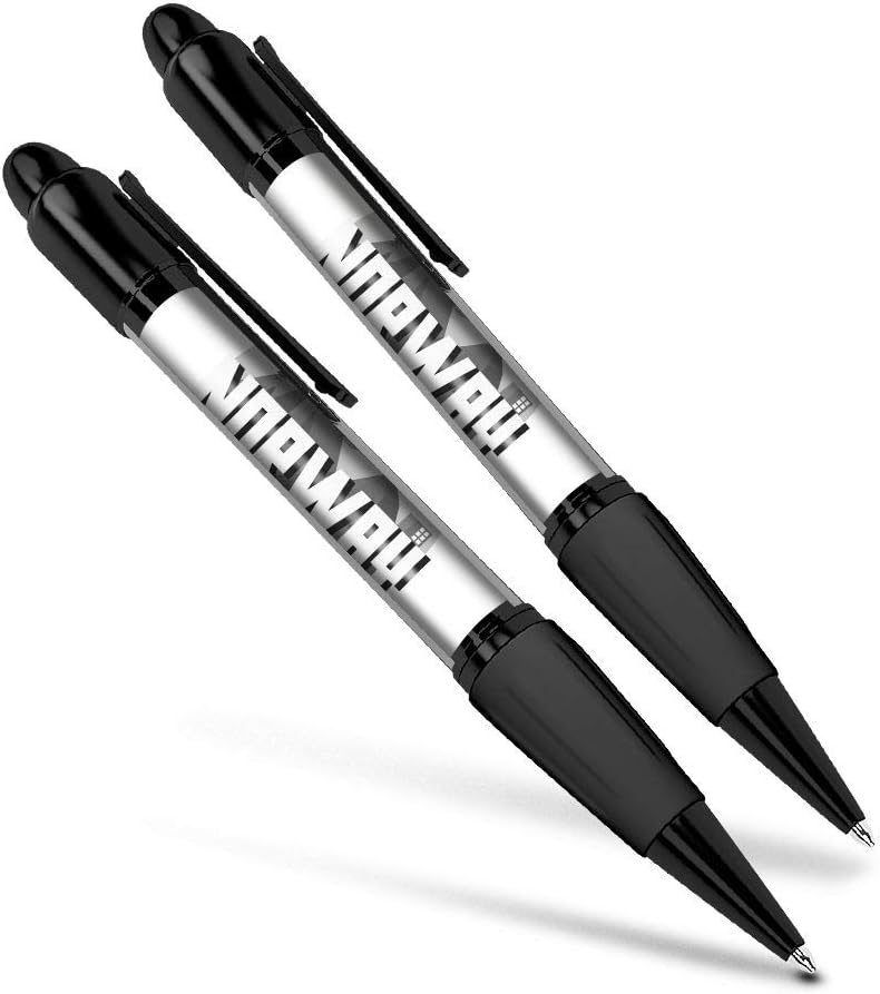 Beautiful and comfortable Set of 2 Matching Pens BW - Norway Cartoon Mountains Ski #35007