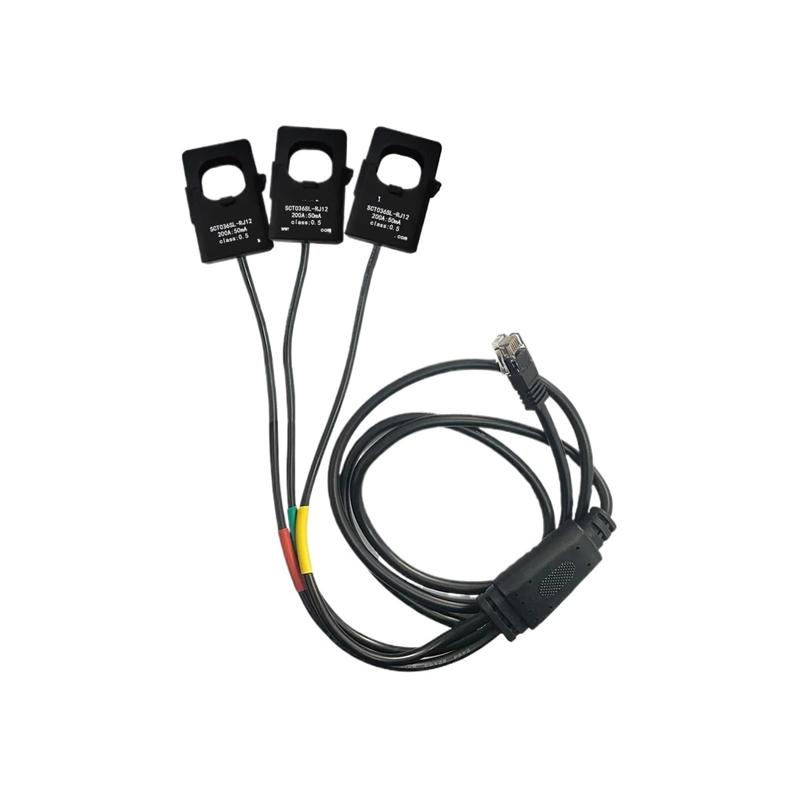 Transformador de corriente con sensor de alta precision clase 0.5 y salida de 50mA 2
