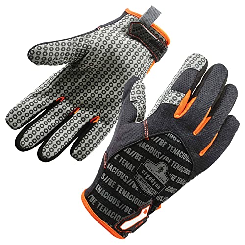 Proflex 821 Work Gloves, Gripping Palm, Breathable Comfort, Large, Black #TOP18
