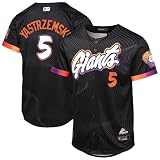 Mike Yastrzemski San Francisco Giants #5 MLB Kids Youth Boys 4-20 Black City Player Jersey - Large 14/16