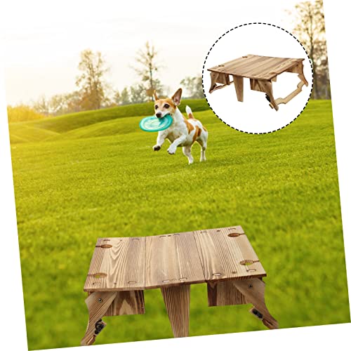 Table bois créative compacte au design léger pour pique-nique et extérieur - 4