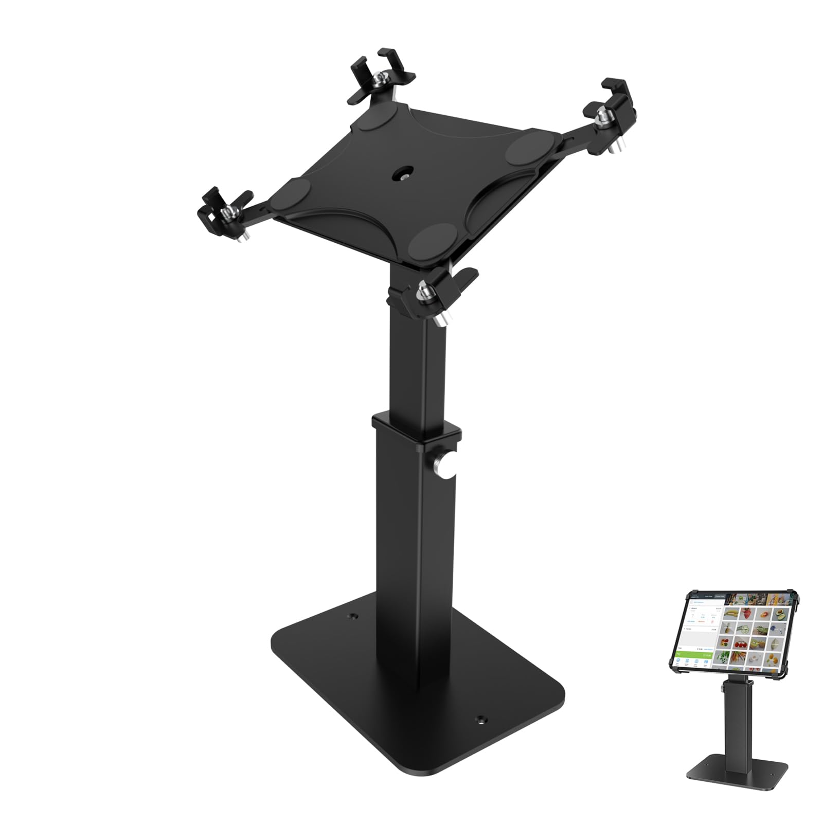 Support de tablette rotation 360 pour écran POS 9.7 à 13 pouces