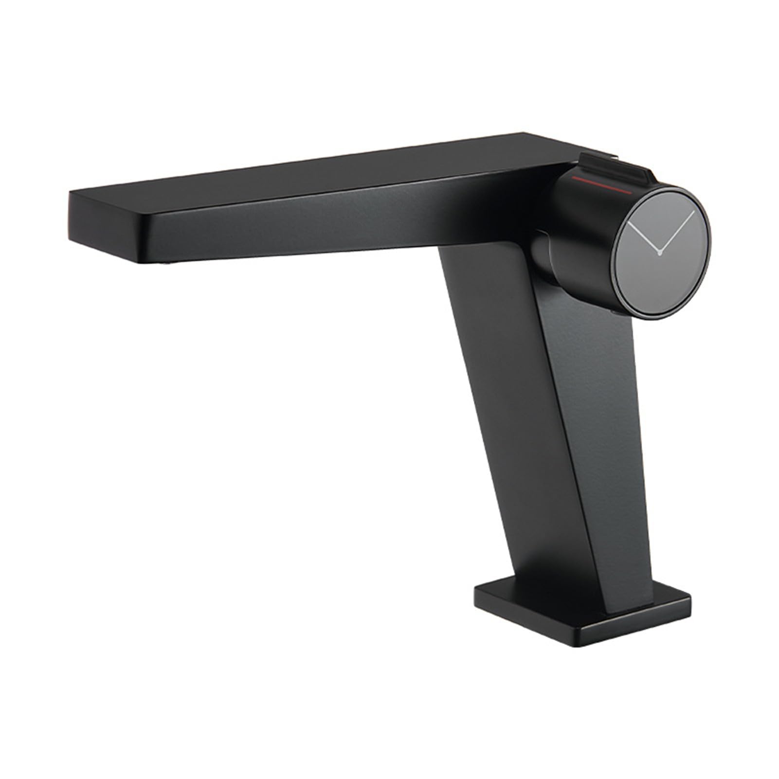 HCFYAUIS Black Single Handle Bathroom Faucet for Vessel Sink Commercial Basin Mixer Tap with Single Hole Design for RV Lavatory Vanity