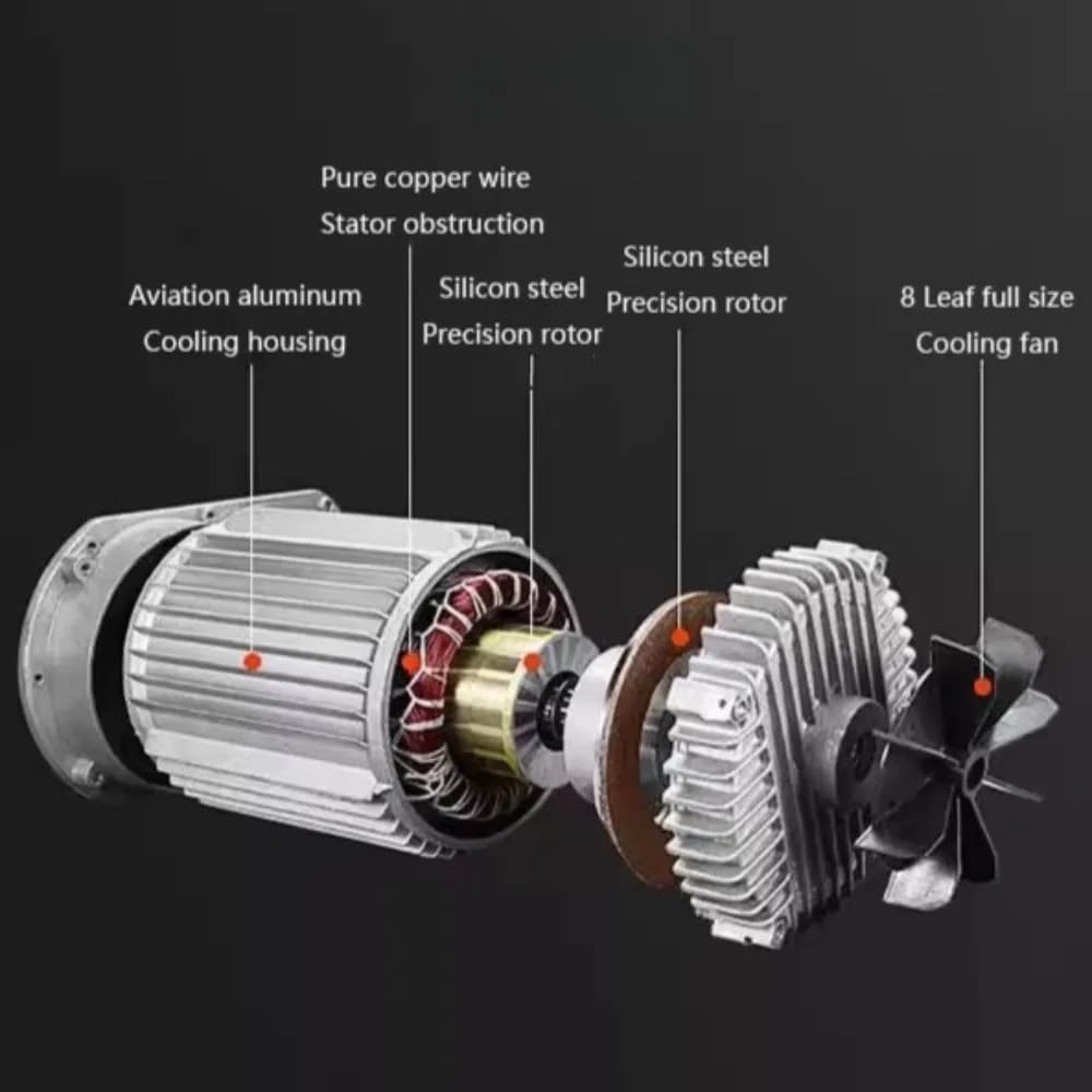 Polipasto Eléctrico Grúa del Torno de la Cuerda de Alambre de la máquina de elevación pequeña del alzamiento eléctrico del hogar Cabrestante Elevador(400KG 12M)