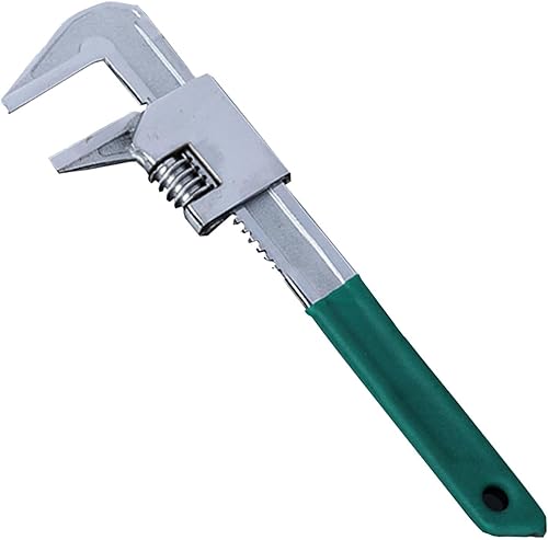 NOLLAM Llave autoajustable  Llave tipo F de acero de alto carbono, llave ajustable con ajuste preciso y mango ergonómico, llave ajustable versátil