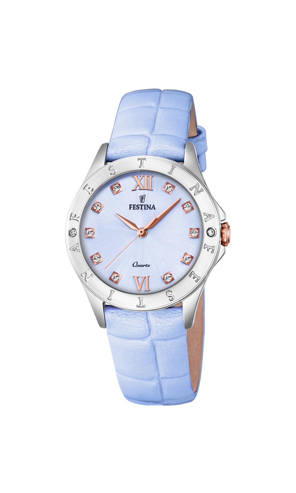 Festina Montre Femme Analogique en Cuir - Mouvement à Quartz - Montre Élégante pour Femme - Style Vintage - Étanche 5 ATM - F16929 - Special Prices