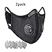 Produktbild Staubmasken, Luftverschmutzung, Staub, Rauch, Pollen, Laufen, Radfahren, Holzbearbeitung Outdoor-Aktivitäten, abwaschbar Masken (2 Masken + 6 Filter)