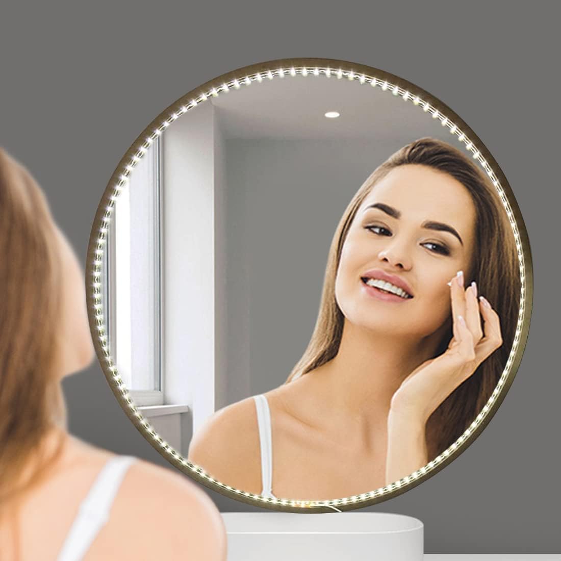 SANSUN LED Vanity Mirror Lights for Makeup Dressing Table Vanity Set