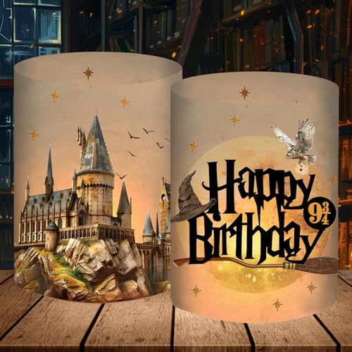 12 Windlicht Tischdeko Geburtstag Junge Mädchen, Wizard Geburtstags Deko,...