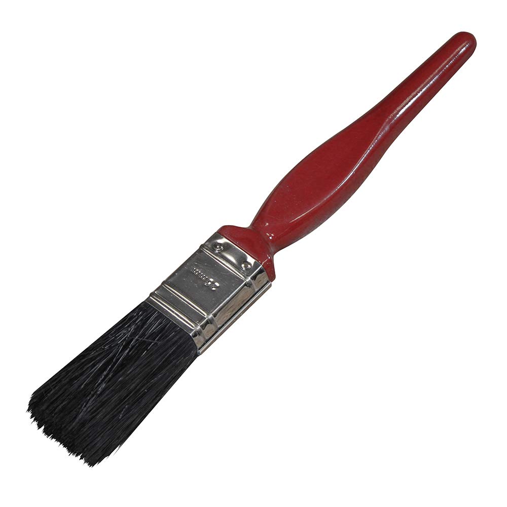 Faithfull FAIPBC1 Contract Paint Brush 25mm (1in), Red, Silver, Black
