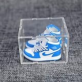 Als Geschenk bei Aktivitäten ahliwei Schlüsselbund Dreidimensionale 3D-Basketballschuhe Jordan Aj1 Kleine Schuhe Liebhaber Tasche Ornamente Kreative Turnschuhe Basteln Geschenke EIN Paar 27