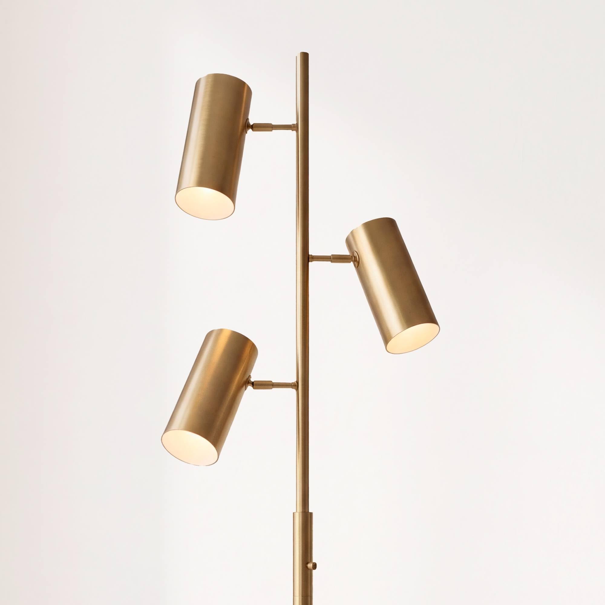 Possini Euro Design Canasta Mid Century Modern Trac Tree Floor