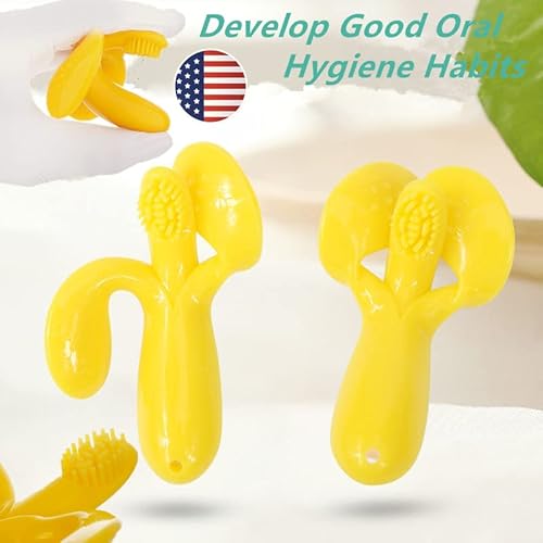 Baby Teething Toys, Freezer Bpa Free Silicone Baby Teether Chew Toys, Baby Gifts For Girls Boys- Newborn Infant Toys #TOP4