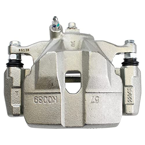 Image of TRQ Front Right Brake Caliper w /Bracket Passenger Side