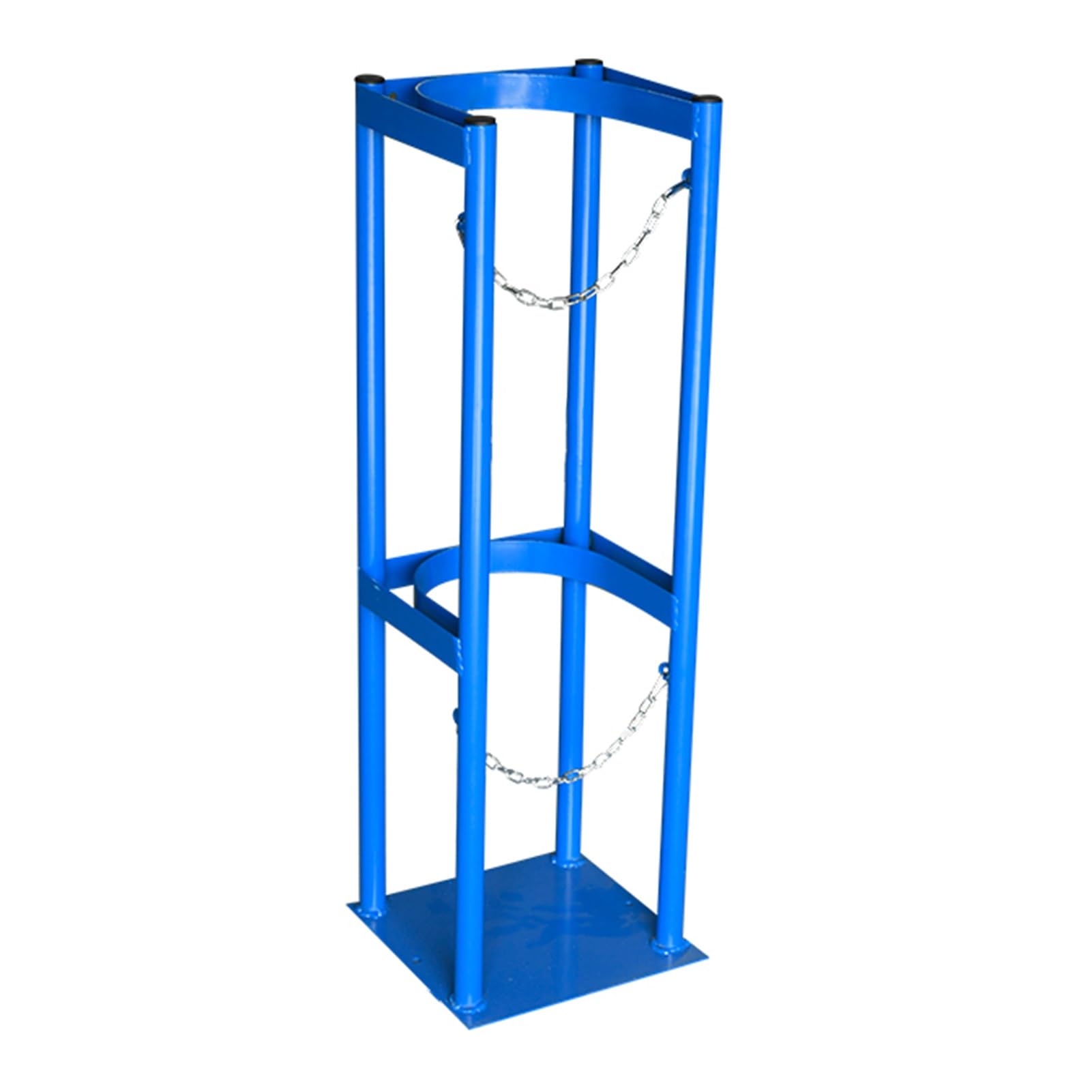 Support bouteilles oxygène de grande capacité au sol et étagère de soudage 32 cm