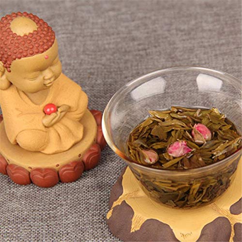 Té de hierbas hecho a mano FlowerRose Tea Chinese Ancient Tree 500g Puer Tea Green Food - Imagen 5
