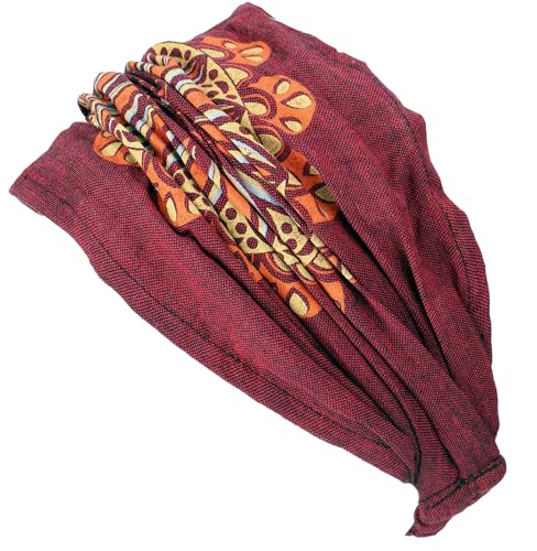 GURU SHOP Diadema para el pelo, bandana con mandala colorida, para hombre/mujer,...