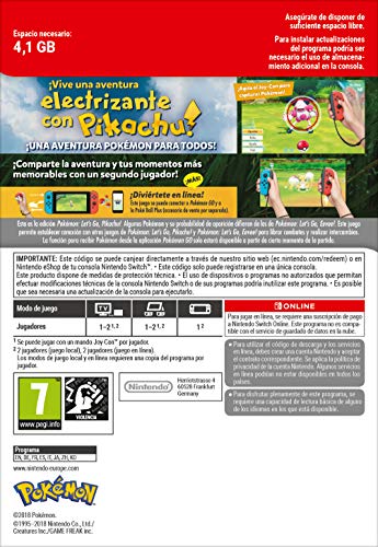 Pokémon: Let's Go, Pikachu! Switch Download Code Kanto RPG Digital 2
