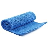 ASR Outdoor Blue Miners Moss Sluice Box Matting Mining Equipment for Gold Prospecting, Unbacked 10mm, 12 x 36 inch