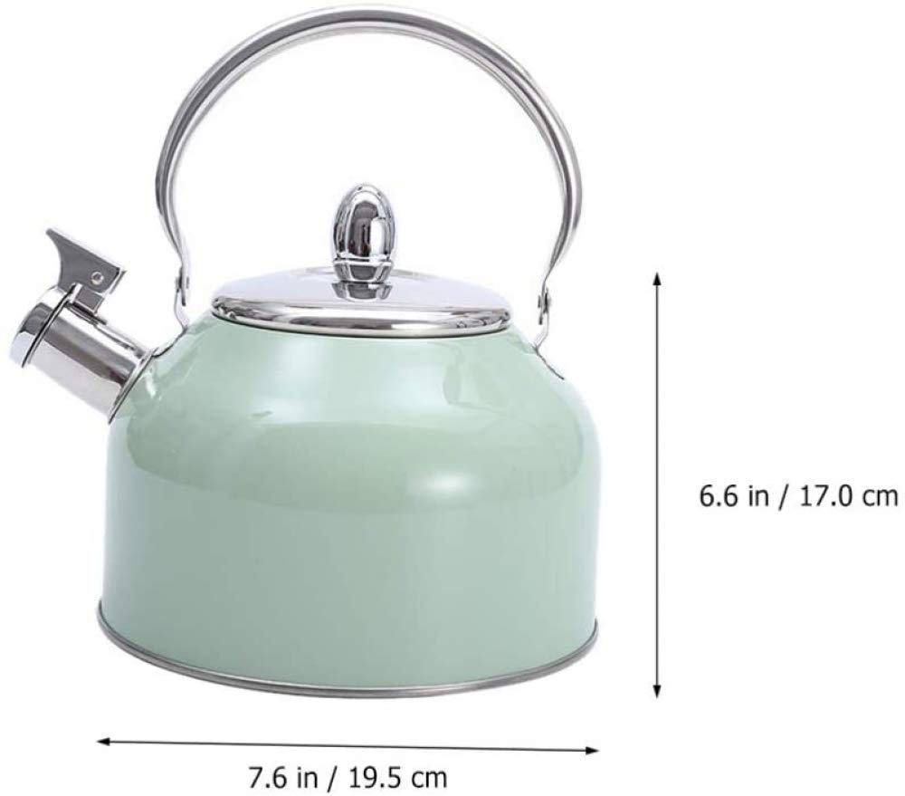 2,5 L Gwizdek Czajnik Ze Stali Nierdzewnej, Indukcyjny Do Herbaty Z Uchwytem, Do Kuchni, Kuchenki Gazowej, Kempingu - Różowy