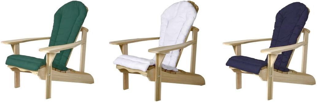 All Things Cedar CC21 Adirondack Chair Cushion, White