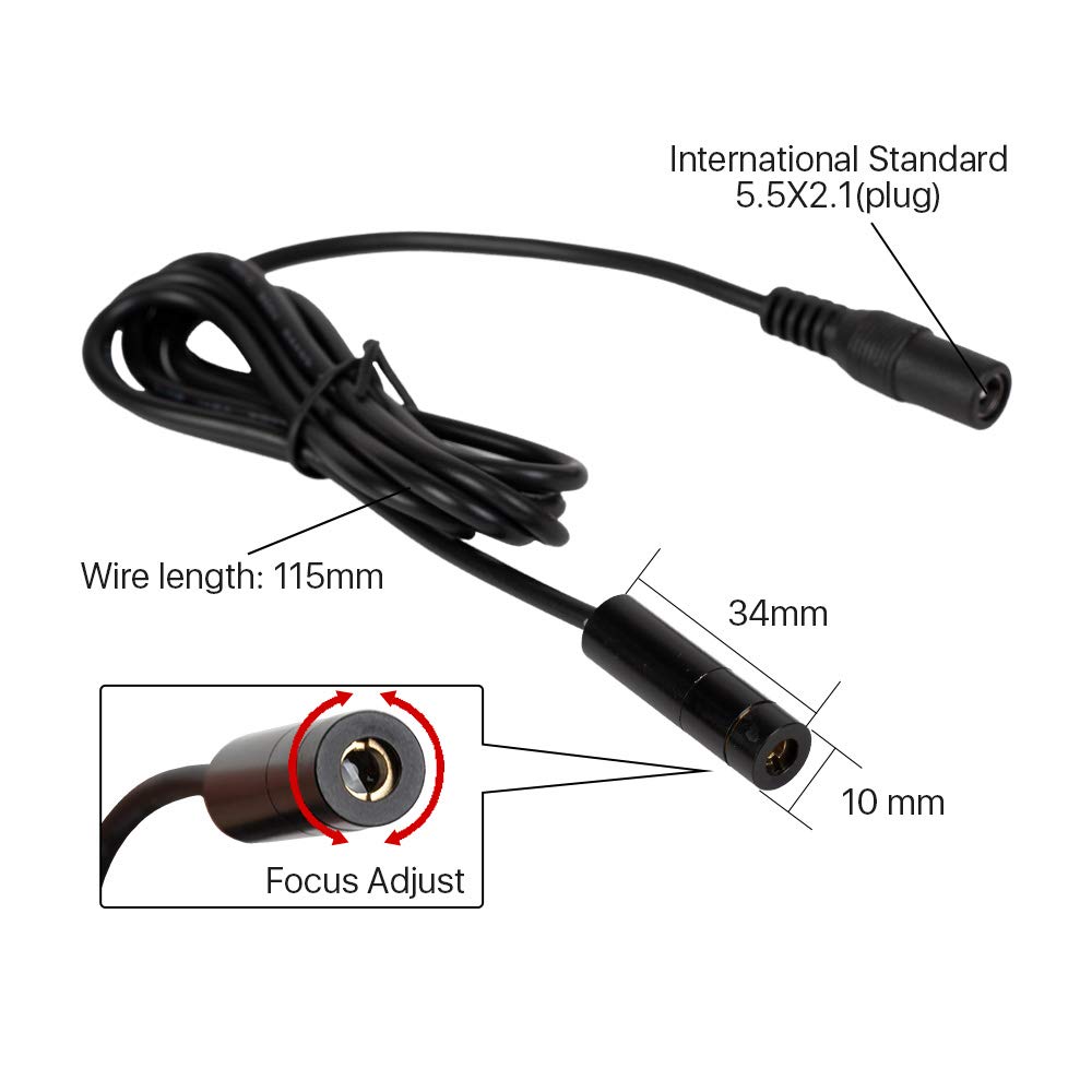 Module Diode Laser Cloudray 25mm DC 5V - Pour Tête Laser CO2 DIY - Positionnement Précision