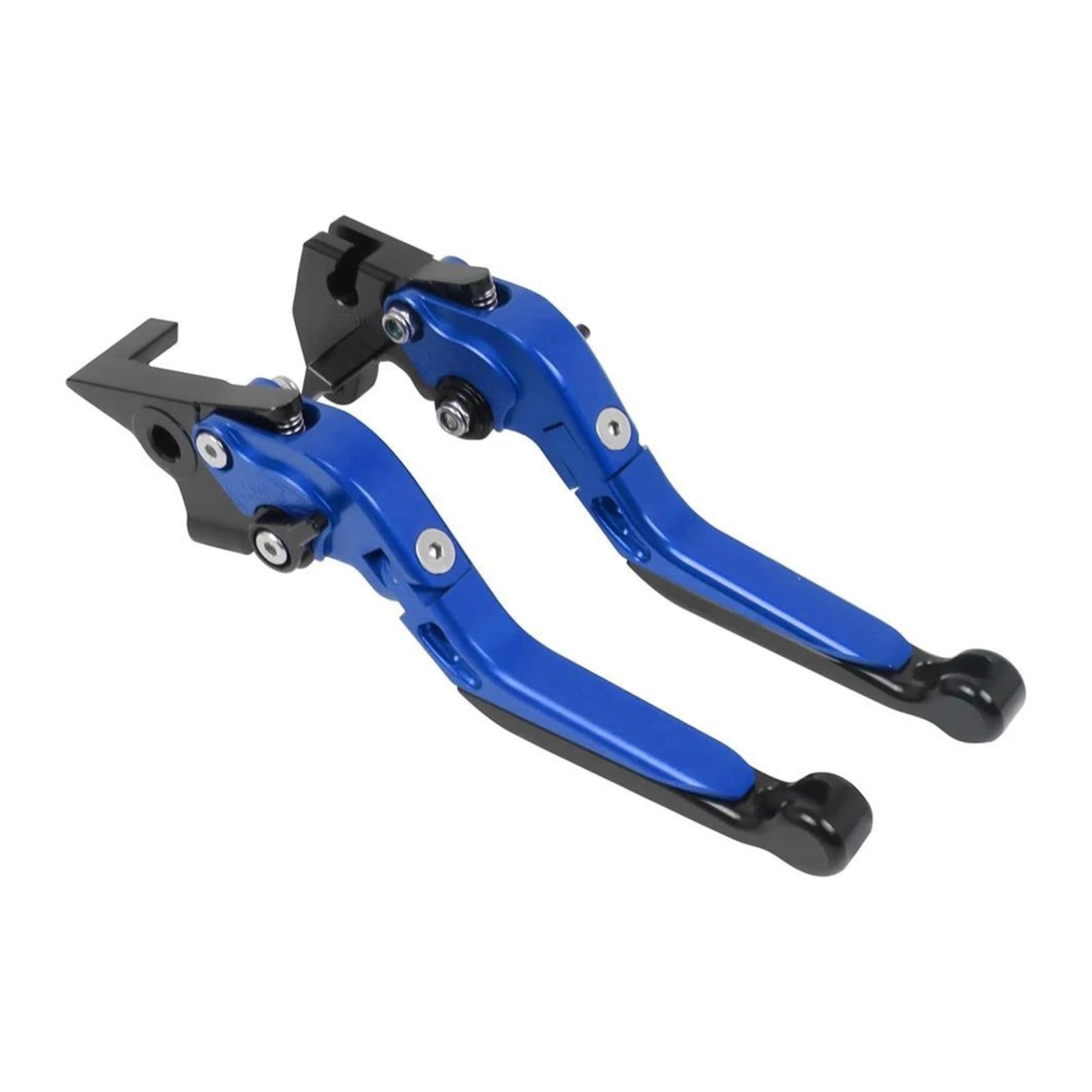Mamxvkvzeu Blue-Blue-Black Motorbike Brake Clutch Handle Levers Motorcycle Brake Clutch Levers Folding Handle Bar For S1000xr S 1000Xr S1000 Xr 1000 2020 2021 2022 2023(Blue-Blue-Black)