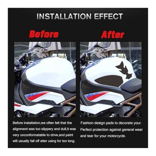 Coussinets gaz réservoir S1000R antidérapant avec grip genou - 4