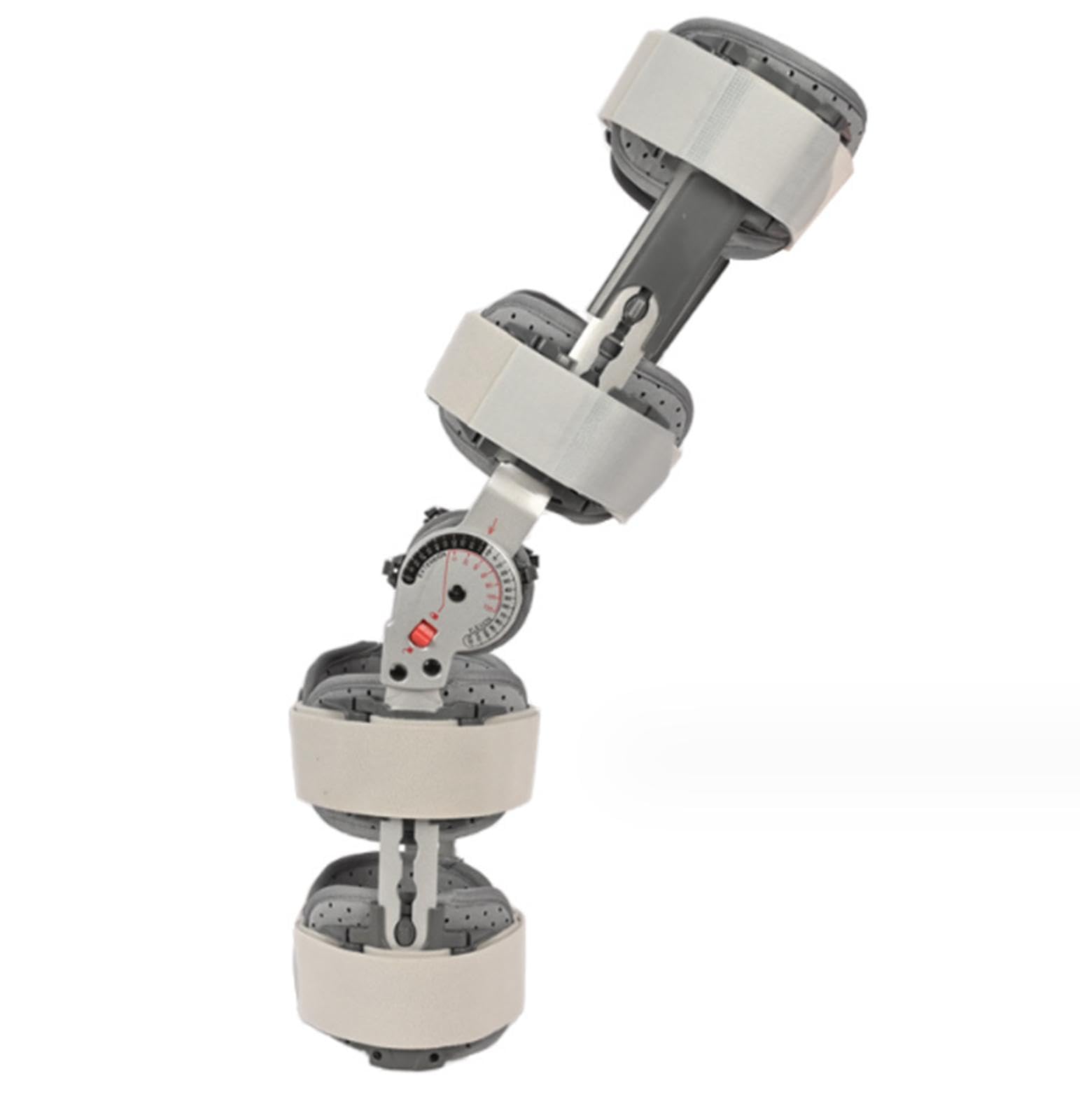 Rodillera ROM con Bisagras con Correa, Tirantes Ajustables para Piernas,Inmovilizador de Rodilla para Desgarro de Menisco,Artritis, Recuperación de Cirugía, Alivio del Dolor en Las Articulaciones