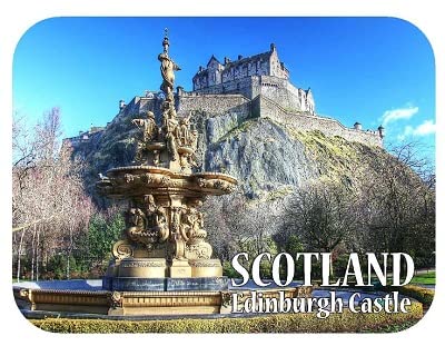 Scotland Edinburgh Castle Fridge Magnet