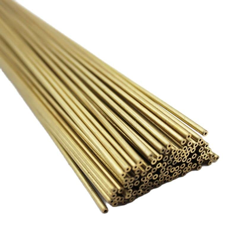 Tubi in Ottone Tondo Cavo Diametro da 0.8 mm a 11 mm 2x0.2x300mm 50pcs