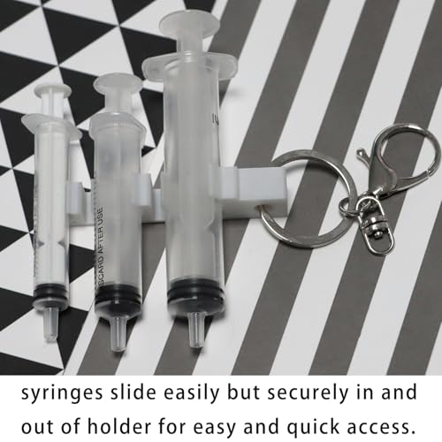 Image of PIAOLGYI Syringe Saver - Clip for Nurses & Paramedics, 2 /5 /10ML Syringe Holder