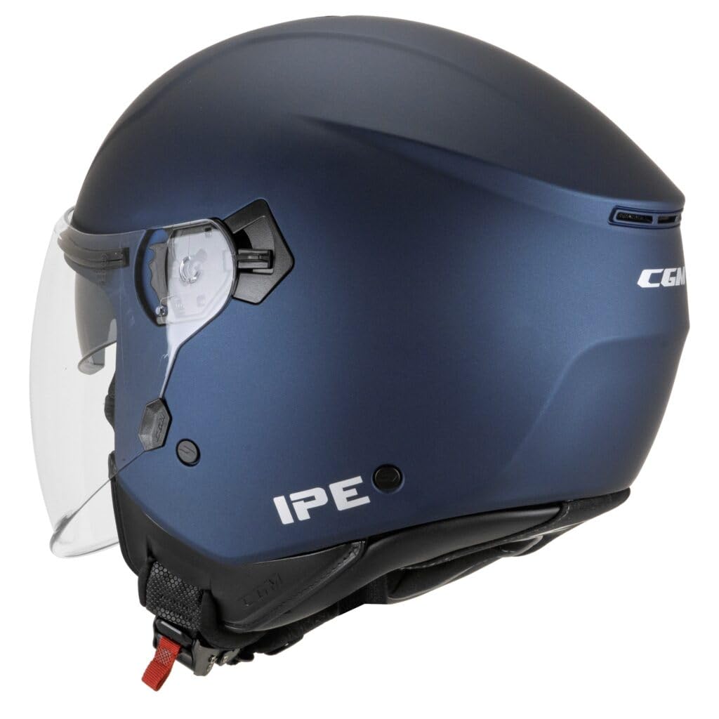 CGM 126A IPE Casque Jet Mono Bleu mat Taille S