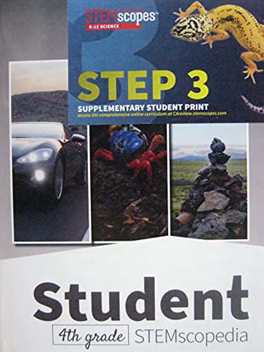 STEMscopes Student 4th Grade STEMscopedia Calif... 1641688777 Book Cover