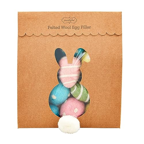 Mud Pie Laine feutrée printanière multicolore idée cadeau originale - 2