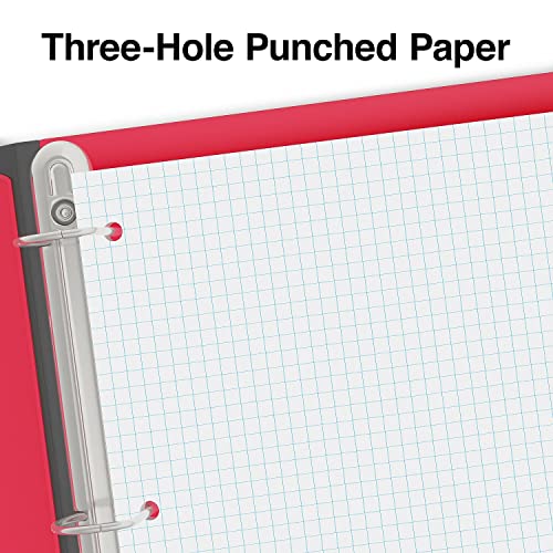 Grampos 509651 Papel de enchimento com pauta gráfica 20,32 cm x 25,4 cm