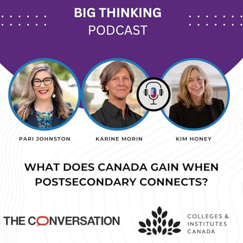 Page de couverture de What does Canada gain when postsecondary connects?