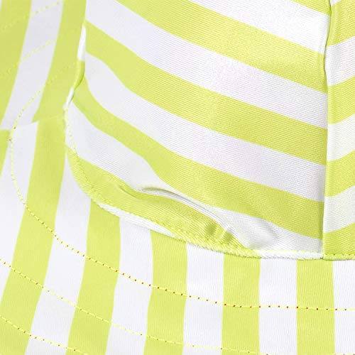 Gerber Baby Girls' Reversible Sun Swim Beach Hat Upf 50+ Quick Dry, Watermelon Pink, 3T #TOP3