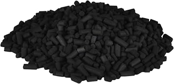 Supa Large Activated Filter Carbon 3 Litre Bucket, Removes Impurities And Odours To Leave Your Aquarium/Fish Tank Or Pond With Crystal Clear Water, Black