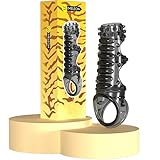 QiKKago 2025 Silikon Halbgeschlossene Zylindrische Finger Trainingskit ZubehöR, Top Hohldesign, Elastischer Widerstandsring, FüR Jeden Geeignet, K+10