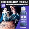 Ink Jet Refill Stencil Ink Compatible for Stencils Printer Ink (Violet, 4-Oz Bottle)