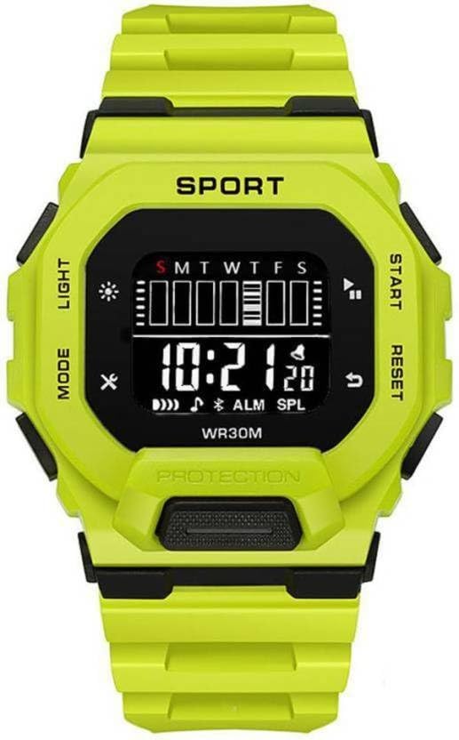 QALIBA New Attractive Digital Watch for Boys & Girls Digital Watch - for Green Silicon Straps (B0CHPCTGHH) Amazon Price History, Amazon Price Tracker