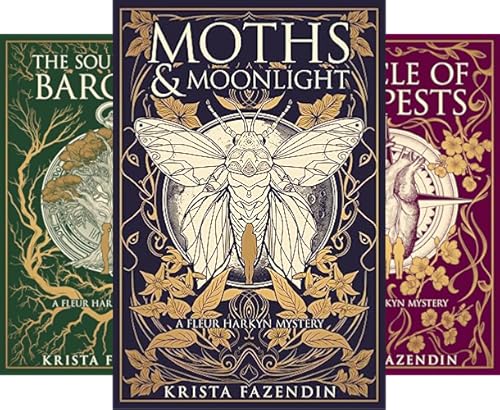 Moths and Moonlight (Fleur Harkyn Mysteries Book 1)