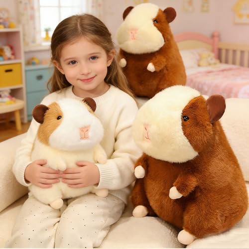 Peluche cochon d'inde douce 36cm pour calmer l'anxiété du soir - 5